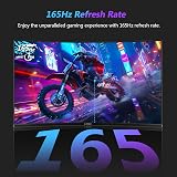 Z Edge UG27Q 27 Inch QHD Curved Gaming Monitor 165Hz 1ms MPRT FreeSync view 2
