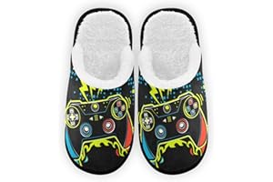 Umidedor Slippers Soft Non-Slip Indoor House Slippers Home Shoes For Bedroom Hotel Travel Spa