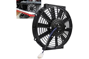 Push Pull Radiator, Cooling Fan 24V 80W 2100RPM with Mounting Brackets for Car for Home