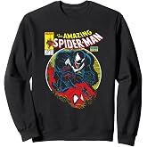 Marvel Spider-Man VS Venom Bloody Battle Comic Cover Sweatshirt