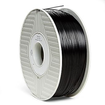 Amazon Com Verbatim 55000 3d Printer Filament Abs High Grade 1 75mm 1kg Reel Widely Compatible With 3d Printers Black Industrial Scientific