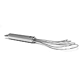 Norpro Flat Oval Whisk Stainless Steel, 9-Inch, Silver (2317)