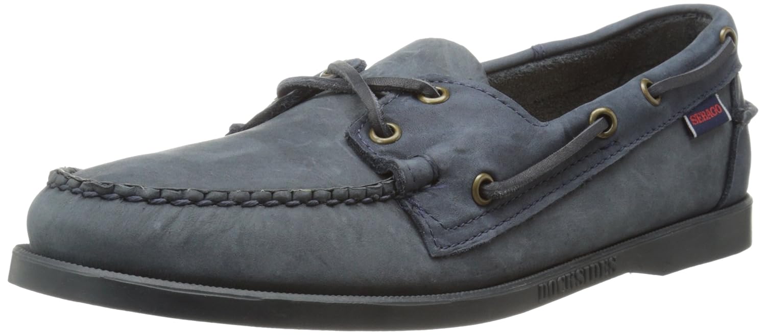 Sebago, Men, Boat Shoes, Blue (Navy Leather), 14.5 UK Amazon.co.uk