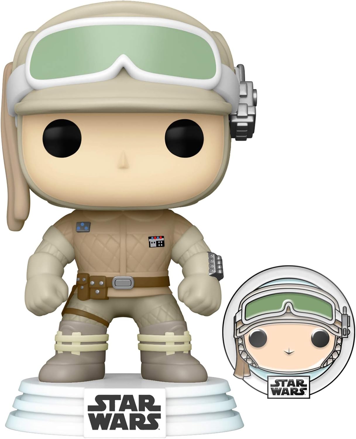 Funko POP! Star Wars: ATG, Luke Skywalker With Enamel Pin, Amazon Exclusive, Collectable Vinyl Figure, Gift Idea