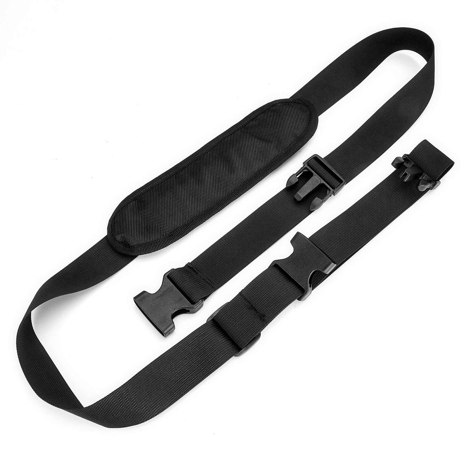 Archerest Kick Scooter Straps, Adjustable Carrying Strap with Non-Slip Shoulder Pad, Compatible with Segway Es1/es2/es2 Pro/es4/f30/f40/e8/e10/c10/e22/e25/max Mijia M365 (Black)