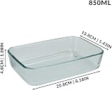 Maison & White Set of 3 Glass Oven Dishes Rectangular Borosilicate view 8