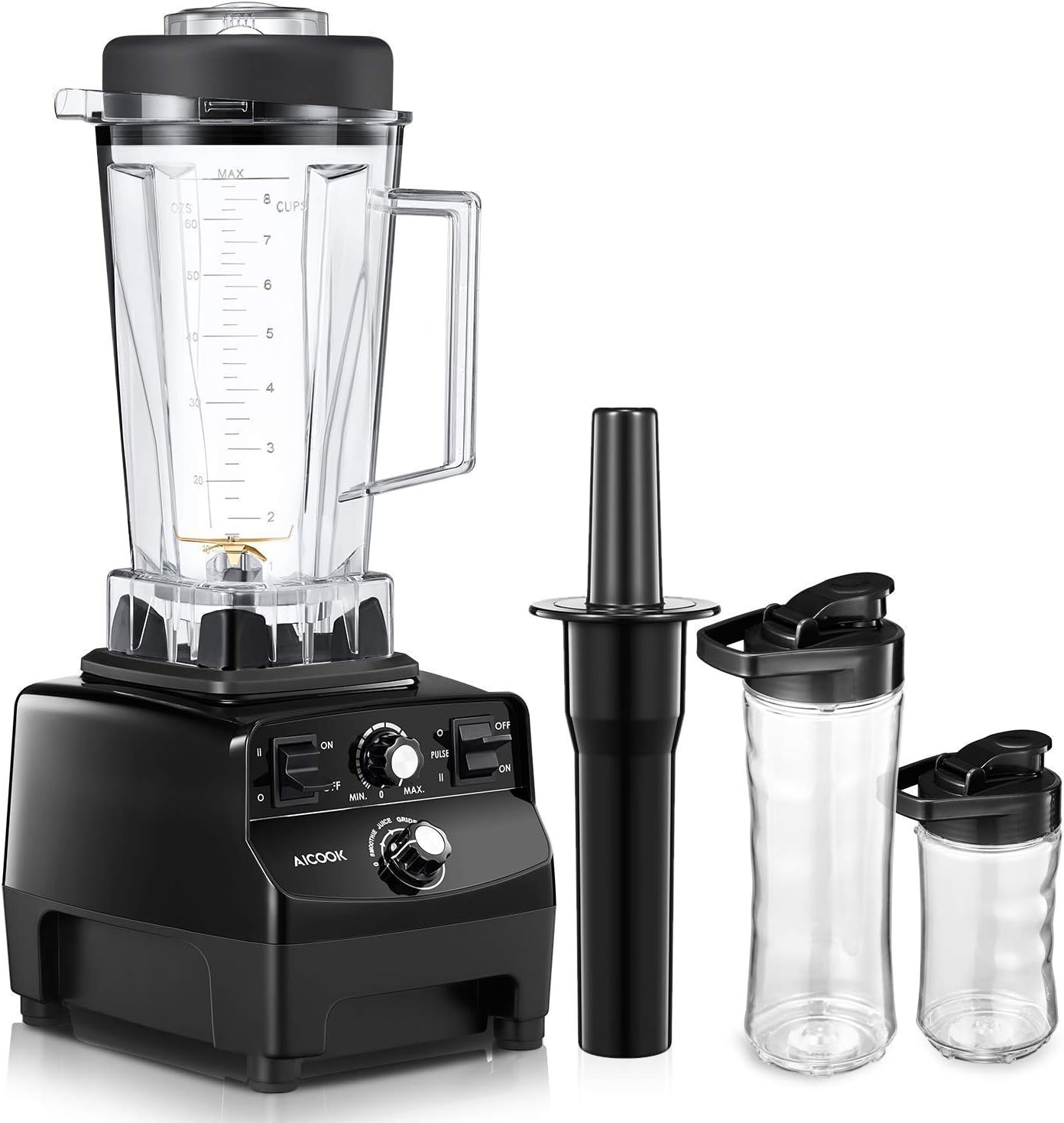 AICOOK Blender, Professional Countertop Blender 1450W, Durable High