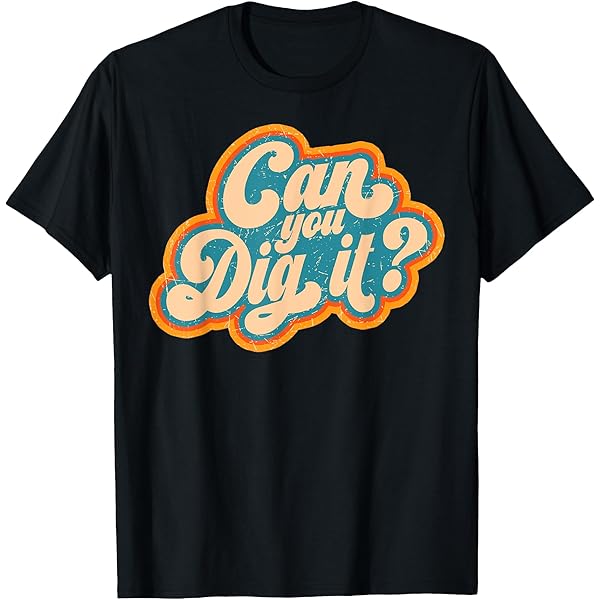 Amazon.com: 70s Retro Can You Dig It Seventies Style Vintage