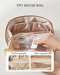 EACHY Travel Makeup Bag,Large Capacity Cosmetic