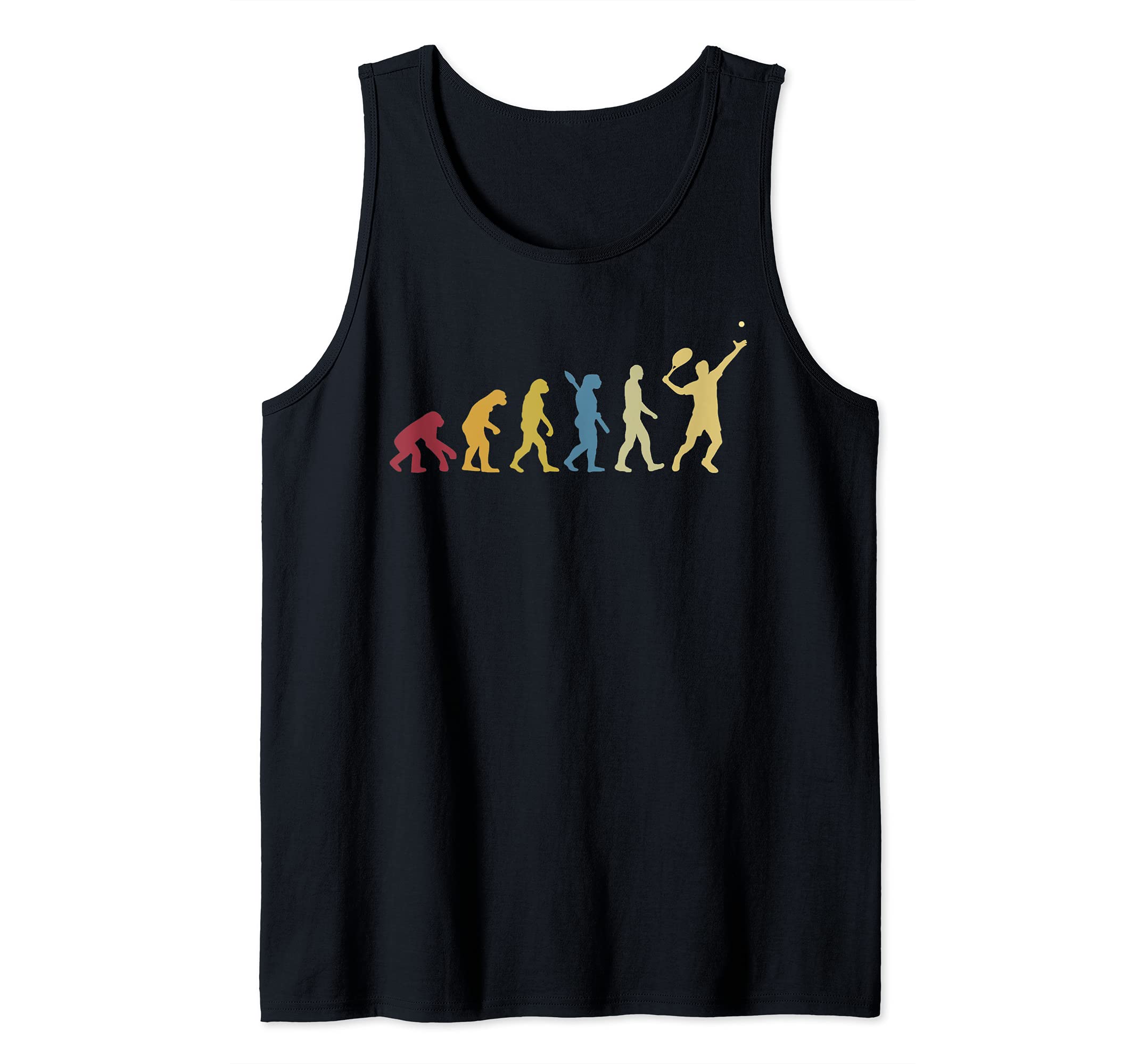 Tennis Player Sport Evolution Tank Top