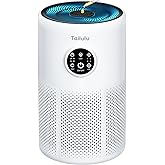 Air Purifiers for Home Pets Large Room Up to 1360 Ft², Tailulu D10 HEPA Air Purifiers for Bedroom with 15dB Sleep Mode, Air Filter for Pet Dander Smoke Odor Dust Pollen with Timer Fragrance Sponge