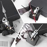 Esteopt Clock Mechanism Kit Battery Powered Quartz Movement Gold Black 2Pcs view 5
