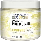 Aura Cacia Tranquil Chamomile Aromatherapy Mineral Bath | 16 oz. Jar