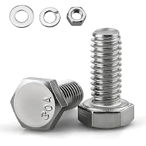 Rivercity Fastener Grade 5 Hex Head Bolt Assortment – 1270pcs Coarse Thread SAE With Nuts & Washers