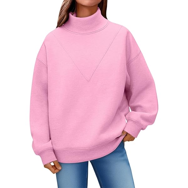 Women Fluorescent Neon Turtleneck High Neck Long Sleeve Stretchy