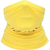 Atneato UV Protection Cooling Neck Gaiter Face Mask Scarf for Men - Windproof Neck Cover Bandana Neck Warmer Mask