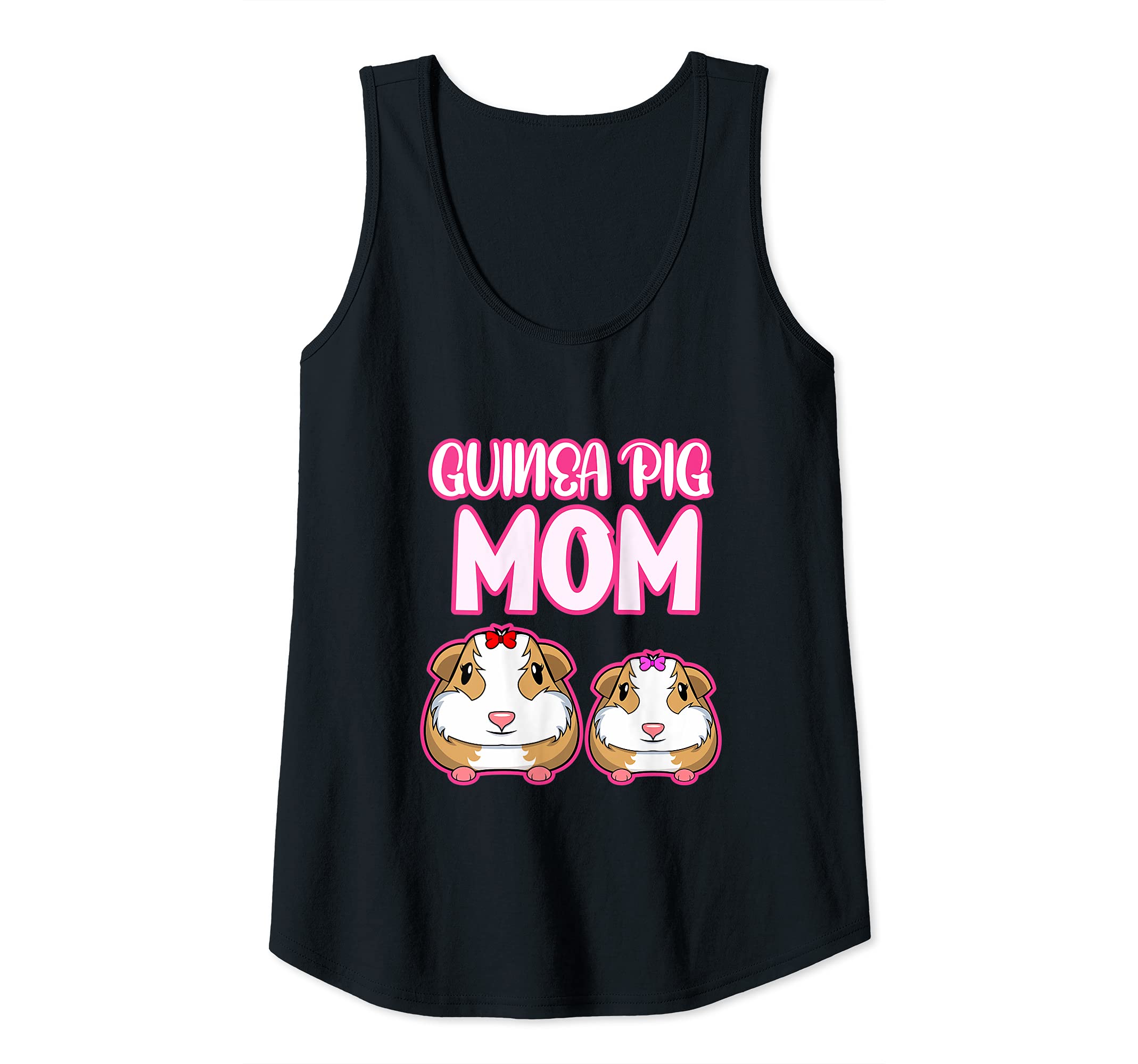 Womens Guinea Pig Mom Cute Rodent Pet Tank Top