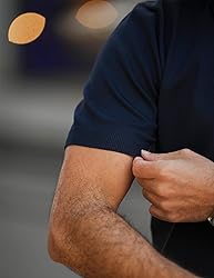 COOFANDY Mens Golf Shirts Short Sleeve Knit