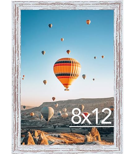 Amazon.com: JCJMY 8x12 Picture Frame for Wall Hanging or Tabletop