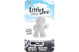 Little Joe 96401 New Car Scent Car Air Freshener Vent Clip Provides Long-Lasting Freshness in a Compact Design, Fights Odors 