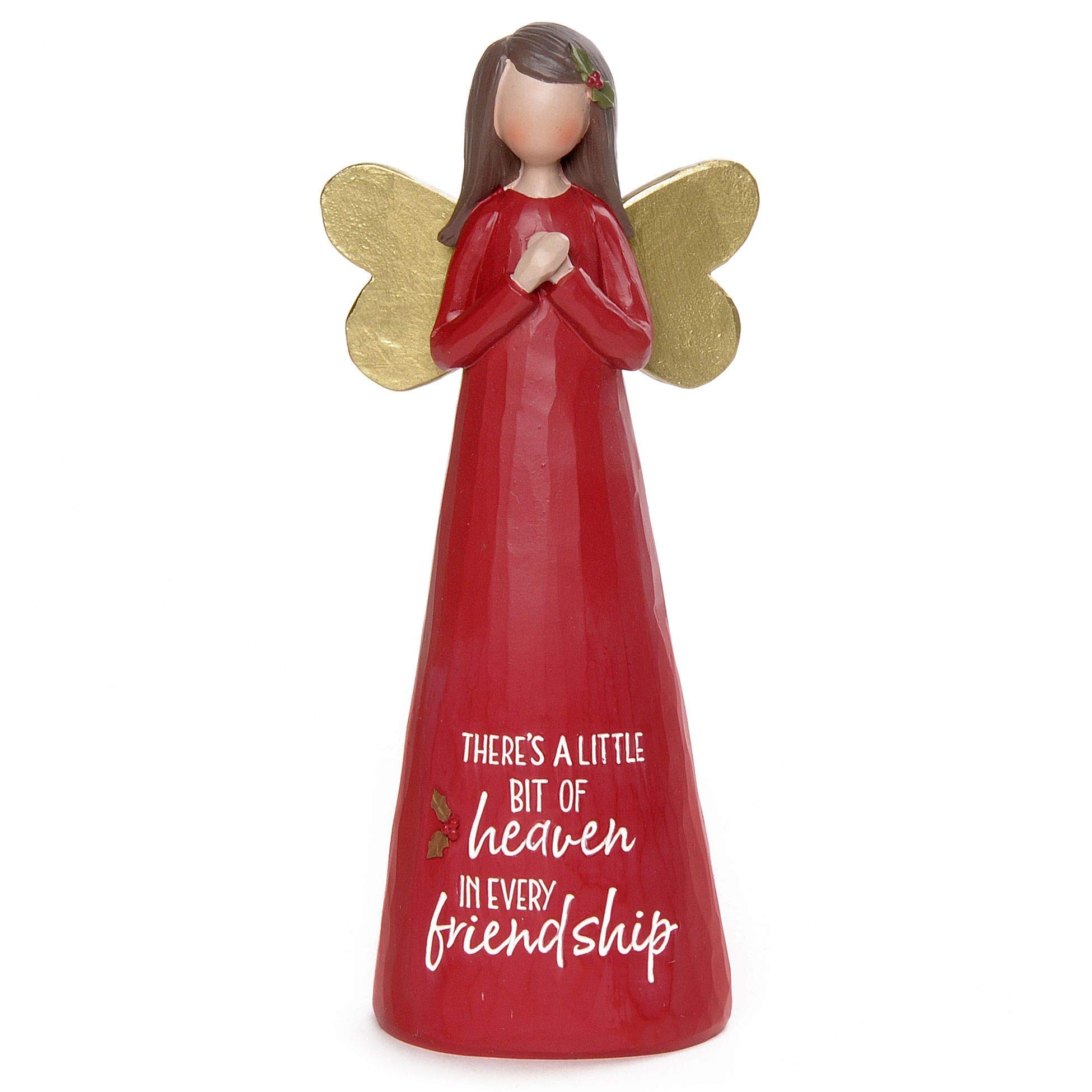 Feather & Grace Angel Figurine Heavenly Friendship Guardian Angel Xmas Gift 12923