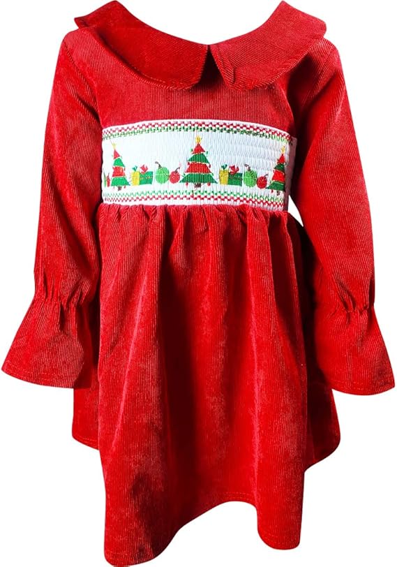 thanksgiving smocked baby girl