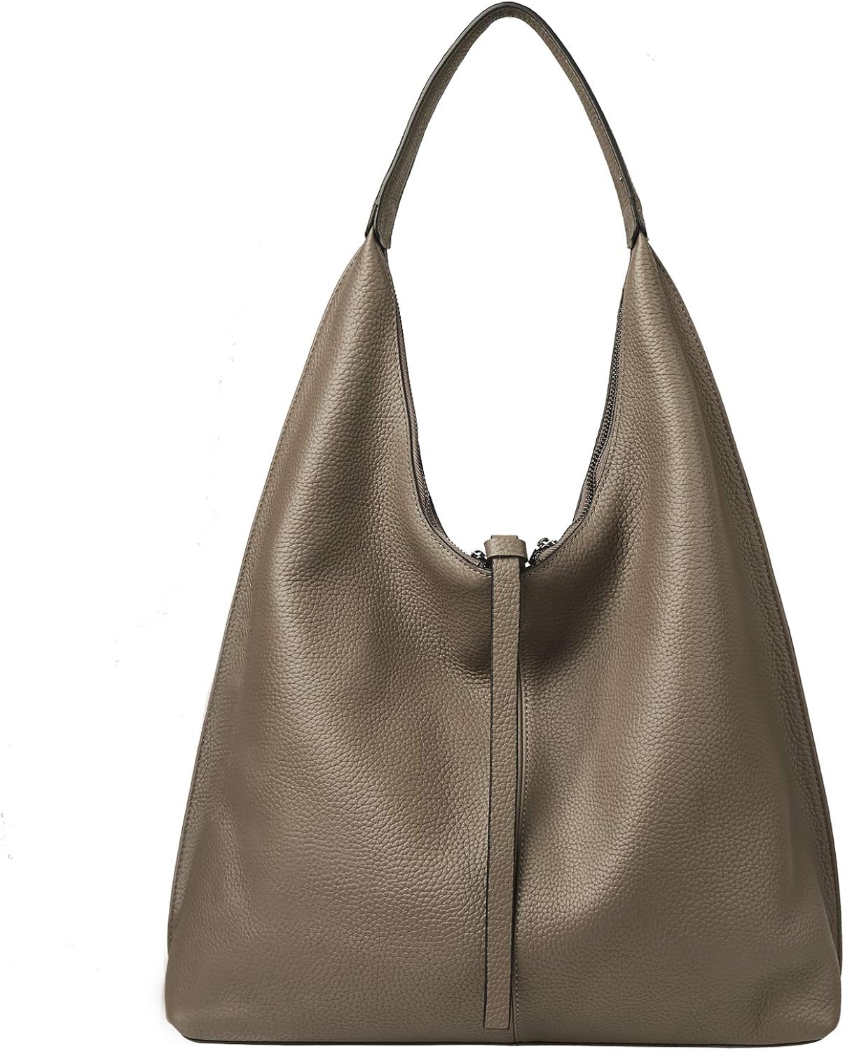 QWIANG Womens Shoulder Hobo Bag Soft Genuine Leather Tote