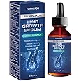 YURHERSU Hair Growth Serum with 5% Minoxidil, Restore Thinning Hair Reduce Hair Loss, Stimulate New Hair Nursing Scalp for Women Men Get Stronger Thicker Longer Hair or Beard-60ml