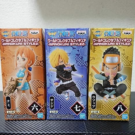 Amazon ワンピース ワールドコレクタブルフィギュア Wanokuni Style2 七 サンジ ナミ ウソップ One Piece フィギュア Wcf ワーコレ ワノ国 アイドル 芸能人グッズ 通販
