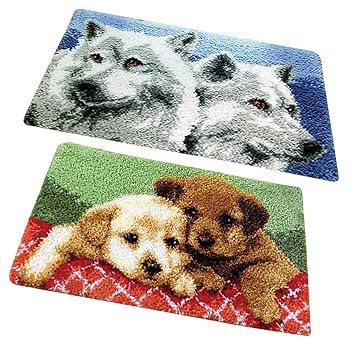 Hund Perfk Knupfteppich Diy Handwerk Knupfpackung Zum Selber