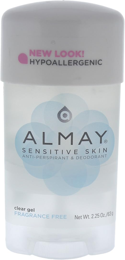 Almay Sensitive Skin Clear Gel AntiPerspirant & Deodorant, Fragrance