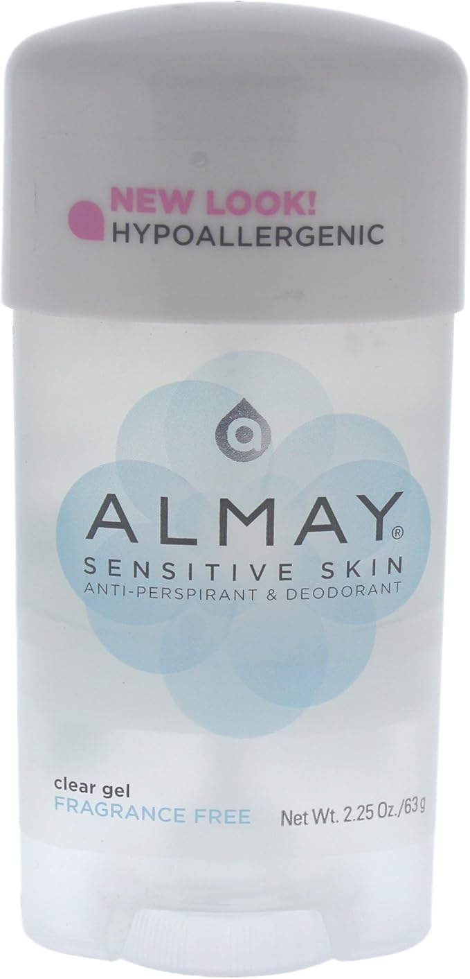 Almay Sensitive Skin Clear Gel AntiPerspirant & Deodorant, Fragrance