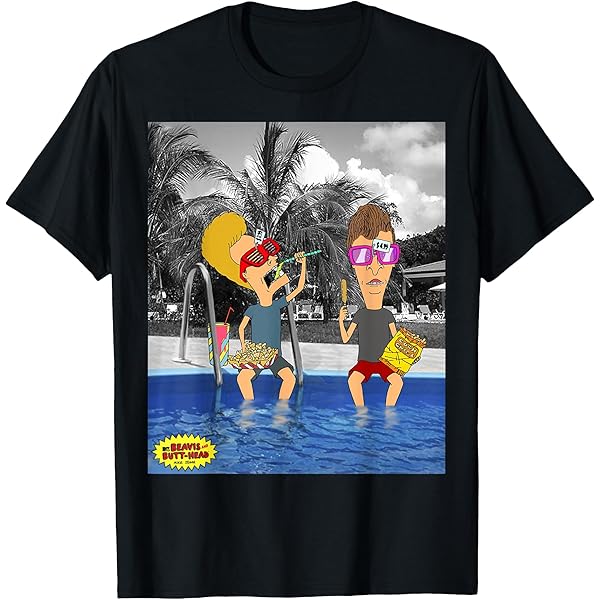 BEAVIS AND BUTTHEAD NERDY BY NATURE Tシャツ BEAVIS AND BUTTHEAD NERDY BY NATURE Tシャツ