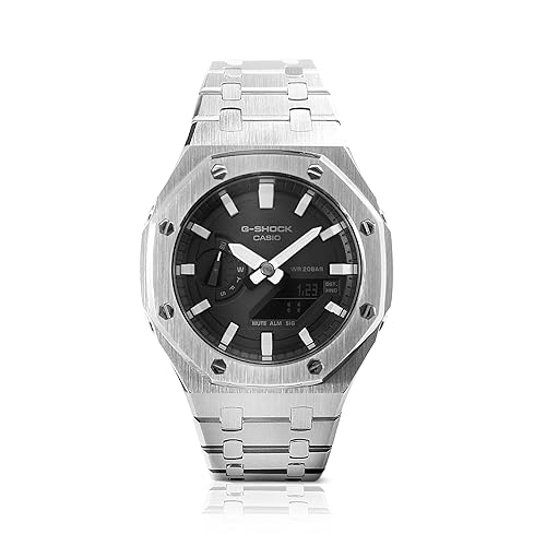 Mod Kit G Shock 2110 Grey Custom Oaks 4th Generation Stainless