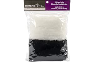 Dimensions Roving Roll, Bulk Black and White