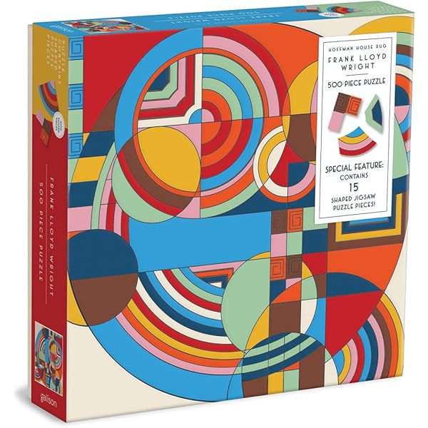 Amazon.com: Galison MoMA Frank Stella Shaped Jigsaw Puzzle