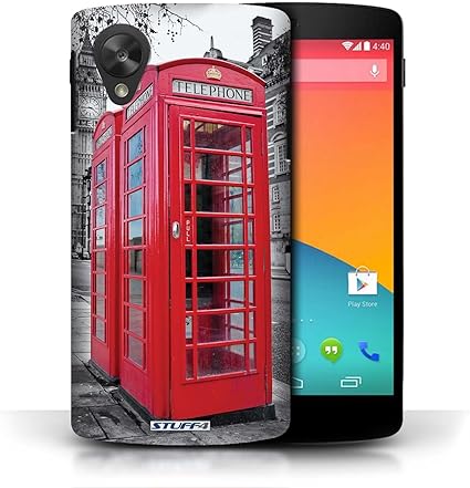 Amazon Kobalt 携帯電話ケース Lg Google のネクサス 5 D1 用カバー 赤い電話ボックス デザイン ロンドン イングランド コレクション ケース カバー 通販