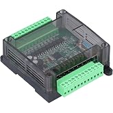 12V PLC Control Programmable Logic Controller DC12V 2N20MT Industrial Control Board PLC Programmable Logic Controller Relay Output(Add Shell), Industrial Computer