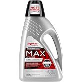Rug Doctor by BISSELL Max Advanced Commercial Carpet Cleaner Solution 48 oz | Commercial Grade Carpet Shampoo. Removes the Toughest Embedded Stains and Odors and Protects Against Future Stains