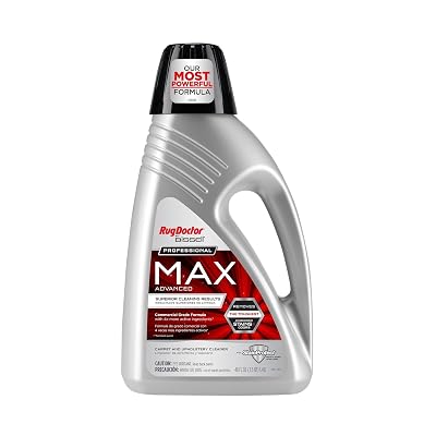 Rug Doctor by BISSELL Max Advanced Deep Carpet Cleaner Solution 48oz