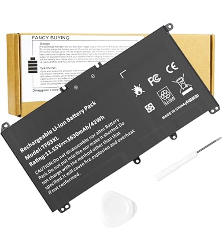 Amazon.com: TREE.NB TF03XL 920070-855 Spare Battery for HP
