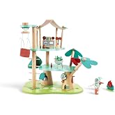 Hape Kiki's Treehouse Headquarters Dollhouse Toy