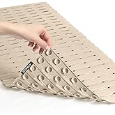 OTHWAY Non Slip Shower Mat, 36.6" x 16.9" Non Slip Shower Mats for Inside Shower, Shower Anti Slip Mat with Suction Cups, Eas