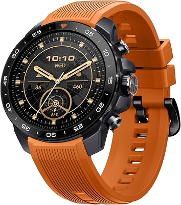 GS Explorer S Montre Connectée Homme, GPS, Corps Militaire& 10ATM