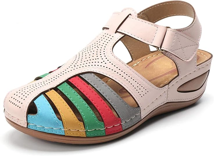 wedge roman sandals