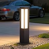 MVBT Solar Pathway Lights Outdoor, 31.5" Landscape Path Lights, IP65 Waterproof Bollard Light Outdoor, 3000K Solar Lamp Path 