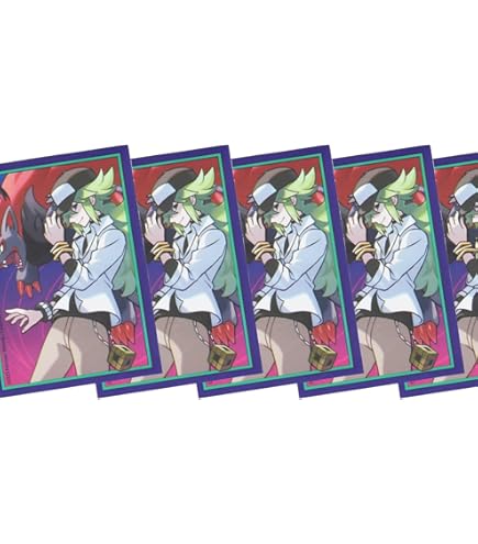 Amazon.com: Official Pokemon TCG Card Sleeves - Mega Evolution ETB  Exclusive! (Lucario/Gardevoir Design) [Styles May Vary!] 65 Count - Card  Protectors