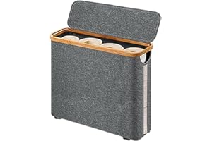 Toilet Paper Storage - 17.7 inches Waterproof Cabinet Organizer for Bathroom, Oxford Cloth Basket with Large Capacity, Bathro