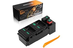 SWITCHRISE 1 AUTO Power Window Switch for Honda Odyssey 2005-2010 Window Control Switch with Tool 35750SHJ305 Front Left Driv