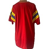 Seleccion Colombia National Team FCF Italia 1990 Futbol Soccer Mens Visitors XL Jersey Red